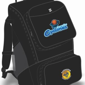 40L Cyclones Black Backpack